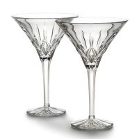 Waterford Crystal Lismore Martini Pair Waterford Crystal Lismore Martini Pair