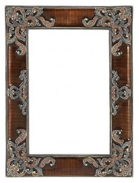 Olivia Riegel Topaz Enamel 4 x 6 Frame with Beveled Glass Olivia Riegel Topaz Enamel 4 x 6 Frame with Beveled Glass