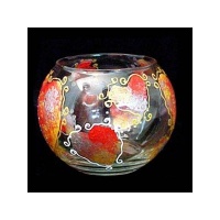 Hearts of Fire Glass Votive Hearts of Fire Glass Votive