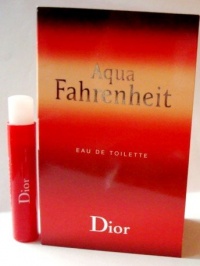 Christian Dior Aqua Fahrenheit Vial Eau de Toilette Spray for Men, Mini, 0.03 Ounce Christian Dior Aqua Fahrenheit Vial Eau de Toilette Spray for Men, Mini, 0.03 Ounce