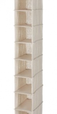 Whitmor 6082-2664 Natural Linen Soft Storage Hanging Shoe Shelves Whitmor 6082-2664 Natural Linen Soft Storage Hanging Shoe Shelves