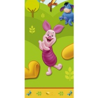 Winnie the Pooh 54in x 102in Plastic Tablecover Winnie the Pooh 54in x 102in Plastic Tablecover
