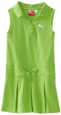 Puma - Kids Girls 2-6X Toddler Sleeveless Core Dress, Green, 2T