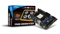 MSI AMD A55 MicroATX DDR3 1600 370 Motherboards FM2-A55M-E33 MSI AMD A55 MicroATX DDR3 1600 370 Motherboards FM2-A55M-E33