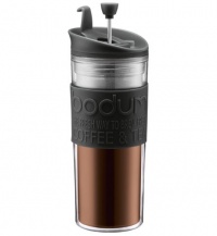 Bodum Insulated Plastic Travel French Press Coffee and Tea Mug, 0.45-Liter, 15-Ounce, Black Bodum Insulated Plastic Travel French Press Coffee and Tea Mug, 0.45-Liter, 15-Ounce, Black