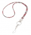 Vera Bradley Chain Lanyard in Deco Daisy
