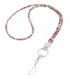 Vera Bradley Chain Lanyard in Deco Daisy