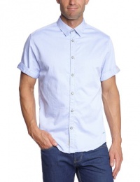 Scotch & Soda Men's Twill Short Sleeve Woven Scotch & Soda Men's Twill Short Sleeve Woven