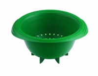 Le Creuset Silicone 1-Quart Berry Colander, Fennel Le Creuset Silicone 1-Quart Berry Colander, Fennel