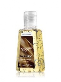 Bath and Body Works ~ Warm Vanilla Sugar ~ Anti-Bacterial Deep Cleansing Hand Gel Pocketbac, 1 oz.