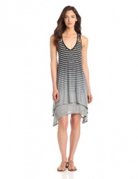 Gypsy 05 Women's Cabarete Jersey Knit Layered Dress, Noir, Small Gypsy 05 Women's Cabarete Jersey Knit Layered Dress, Noir, Small