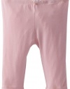 Splendid Littles Baby-Girls Newborn Always Cropped Legging, Pink Ribbon, 6-12 Months