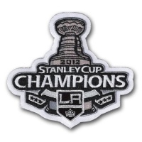 NHL Los Angeles Kings Logo Patch - 2012 Stanley Cup Champions Los Angeles Kings NHL Los Angeles Kings Logo Patch - 2012 Stanley Cup Champions Los Angeles Kings