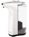 simplehuman Compact Sensor Pump with Sample Soap, White,  8oz