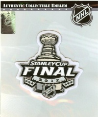 2012 NHL Stanley Cup Patch - Official Licensed 2012 NHL Stanley Cup Patch - Official Licensed