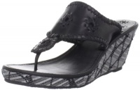 Jack Rogers Women's Straw Mid Wedge Sandal Jack Rogers Women's Straw Mid Wedge Sandal