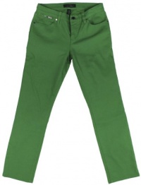 Lauren Jeans Co. Women's Slimming Modern Straight Ankle Jeans (Cricket Green) (12) Lauren Jeans Co. Women's Slimming Modern Straight Ankle Jeans (Cricket Green) (12)