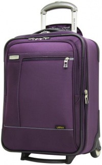 Ricardo Beverly Hills Venice Lite Luggage 17-Inch Expandable Universal Wheelaboard, Purple Plumeria/Black Iris, Ricardo Beverly Hills Venice Lite Luggage 17-Inch Expandable Universal Wheelaboard, Purple Plumeria/Black Iris,