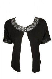 Jones New York Signature Petites Crochet Lace Top Jones New York Signature Petites Crochet Lace Top