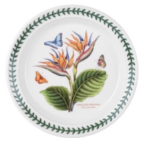 Portmeirion Exotic Botanic Garden Salad Plate with Bird of Paradise Motif