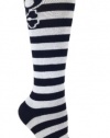 MOXY Socks Skater Skull Knee-High Striped CrossFit Deadlift Socks