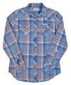 True Religion Men's Phoenix Long Sleeve Western Shirt