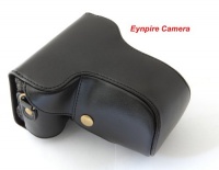 Eynpire Leather Case for Panasonic Lumix GF-3 Camera Black Long Lens Eynpire Leather Case for Panasonic Lumix GF-3 Camera Black Long Lens