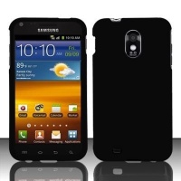 Samsung Epic Touch 4G D710 & Galaxy S2 Sprint Rubberized Black HARD PROTECTOR COVER CASE SNAP ON PERFECT FIT Samsung Epic Touch 4G D710 & Galaxy S2 Sprint Rubberized Black HARD PROTECTOR COVER CASE SNAP ON PERFECT FIT
