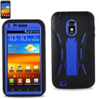 Premium Heavy Duty Hybrid Case (Outer Silicone + Durable Thick Inner Hard Protector Shell Case W/Kickstand)Galaxy S2 SPRINT EPIC TOUCH 4G (Model SGH D710) Premium Heavy Duty Hybrid Case (Outer Silicone + Durable Thick Inner Hard Protector Shell Case W/Kickstand)Galaxy S2 SPRINT EPIC TOUCH 4G (Model SGH D710)