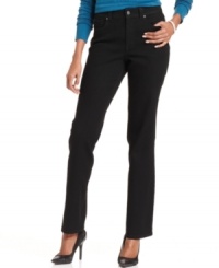 Go bold in Charter Club's slimming jeans. Featuring a clean, dark wash and a flattering silhouette, they're an easy way to modernize your wardrobe. Go bold in Charter Club's slimming jeans. Featuring a clean, dark wash and a flattering silhouette, they're an easy way to modernize your wardrobe.