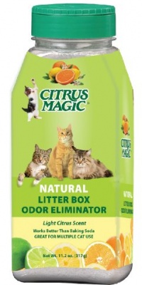 Citrus Magic Litter Box Odor Eliminator 11.2 Ounce Shaker Citrus Magic Litter Box Odor Eliminator 11.2 Ounce Shaker