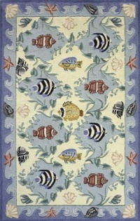 Bliss Collection BLISSBS-09ORG80A0 Area Rug, 8 by 10-Feet Bliss Collection BLISSBS-09ORG80A0 Area Rug, 8 by 10-Feet