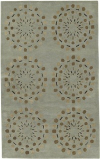 Area Rug 2x3 Rectangle Contemporary Spa Color - Surya Bombay Rug from RugPal Area Rug 2x3 Rectangle Contemporary Spa Color - Surya Bombay Rug from RugPal
