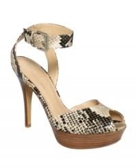 Within every dazzling flower, there's a little seduction. The Tulip platform sandals by Mark Fisher bring out that inner edge, complementing your most flattering outfits with a little extra sass. Within every dazzling flower, there's a little seduction. The Tulip platform sandals by Mark Fisher bring out that inner edge, complementing your most flattering outfits with a little extra sass.