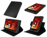 rooCASE Dual-View Multi Angle (Black) Leather Folio Case Cover with Stand for Acer Iconia Tab A100 7-Inch Android Tablet Wi-Fi rooCASE Dual-View Multi Angle (Black) Leather Folio Case Cover with Stand for Acer Iconia Tab A100 7-Inch Android Tablet Wi-Fi