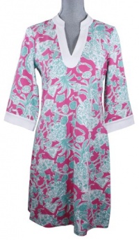 Lilly Pulitzer Joy Tunic Dress Hotty Pink Scorpion Bowl Lilly Pulitzer Joy Tunic Dress Hotty Pink Scorpion Bowl
