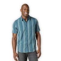 prAna Men's Carillo Tee, Medium, Blue Jean prAna Men's Carillo Tee, Medium, Blue Jean