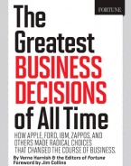 FORTUNE The Greatest Business Decisions of All Time: How Apple, Ford, IBM, Zappos, and others made radical choices that changed the course of business.