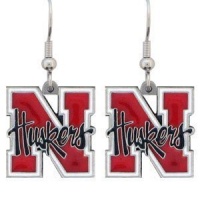 Nebraska Cornhuskers Dangle Earrings - NCAA College Athletics Fan Shop Sports Team Merchandise Nebraska Cornhuskers Dangle Earrings - NCAA College Athletics Fan Shop Sports Team Merchandise