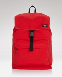 A compact rucksack that nostalgically recalls your grade school days with a pop of color and a trim design from the always fresh Jack Spade. A compact rucksack that nostalgically recalls your grade school days with a pop of color and a trim design from the always fresh Jack Spade.