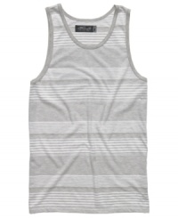 When the mercury starts to rise, this striped and color blocked tank from Retrofit will be your essential summer style. When the mercury starts to rise, this striped and color blocked tank from Retrofit will be your essential summer style.