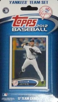 New York Yankees 2012 Topps Factory Sealed 17 Card Limited Edition Team Set Including Derek Jeter, Alex Rodriguez, Robinson Cano, CC Sabathia, Yankee Stadium and More. Cards Are Numbered NYY1 Through NYY17 and Are Not Available in Packs! New York Yankees 2012 Topps Factory Sealed 17 Card Limited Edition Team Set Including Derek Jeter, Alex Rodriguez, Robinson Cano, CC Sabathia, Yankee Stadium and More. Cards Are Numbered NYY1 Through NYY17 and Are Not Available in Packs!