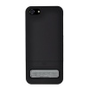 Seidio CSR3IPH5K-BK Surface Case with Metal Kickstand for Apple iPhone 5 - 1 Pack - Retail Packaging - Black