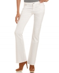 Enjoy effortlessly chic style in these petite low-rise jeans from MICHAEL Michael Kors. A hint of stretch provides a flattering fit you'll love! Enjoy effortlessly chic style in these petite low-rise jeans from MICHAEL Michael Kors. A hint of stretch provides a flattering fit you'll love!
