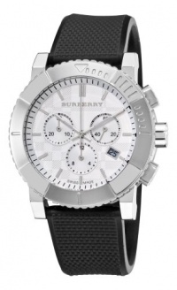 Burberry Men's BU2300 Trench Chronograph White Chronograph Dial Watch Burberry Men's BU2300 Trench Chronograph White Chronograph Dial Watch