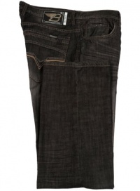 Buffalo by David Bitton Mens Jeans 36 x 32 Black Straight Fit 5-Pockets Delvis Buffalo by David Bitton Mens Jeans 36 x 32 Black Straight Fit 5-Pockets Delvis