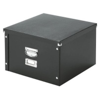 Snap-N-Store Large Storage Box, 9.625 x 14 x 13.75 Inches, Black (SNS01500) Snap-N-Store Large Storage Box, 9.625 x 14 x 13.75 Inches, Black (SNS01500)