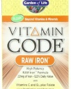 Garden of Life Vitamin Code, Raw Iron, 30 Capsules