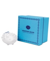 A fresh face at the Christmas tree, Jonathan Adler's hedgehog ornament adds new spunk to the season in spiky white porcelain. A fresh face at the Christmas tree, Jonathan Adler's hedgehog ornament adds new spunk to the season in spiky white porcelain.