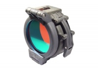 Flip Up Red Filter for SureFire Flashlights with 1.25 Diameter Bezels Flip Up Red Filter for SureFire Flashlights with 1.25 Diameter Bezels